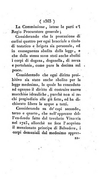 Bullettino delle sentenze emanate dalla Suprema commissione per le liti fra i già baroni ed i comuni