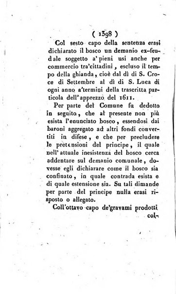 Bullettino delle sentenze emanate dalla Suprema commissione per le liti fra i già baroni ed i comuni