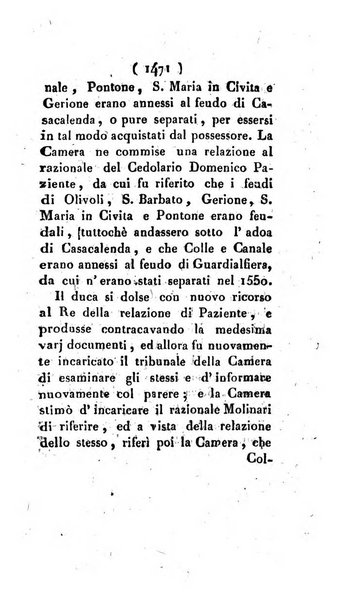 Bullettino delle sentenze emanate dalla Suprema commissione per le liti fra i già baroni ed i comuni