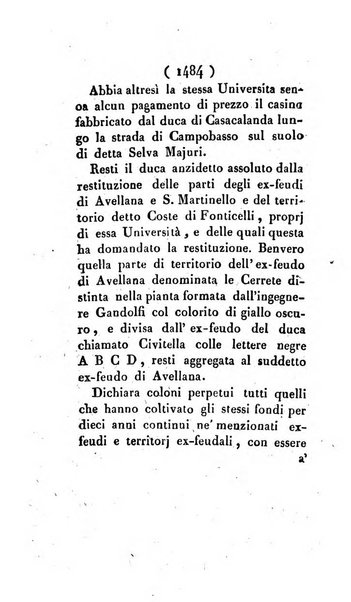 Bullettino delle sentenze emanate dalla Suprema commissione per le liti fra i già baroni ed i comuni