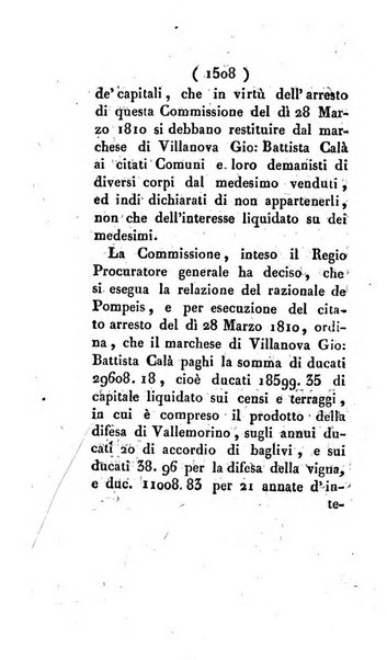 Bullettino delle sentenze emanate dalla Suprema commissione per le liti fra i già baroni ed i comuni