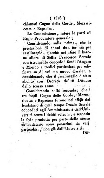 Bullettino delle sentenze emanate dalla Suprema commissione per le liti fra i già baroni ed i comuni