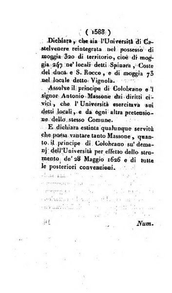 Bullettino delle sentenze emanate dalla Suprema commissione per le liti fra i già baroni ed i comuni