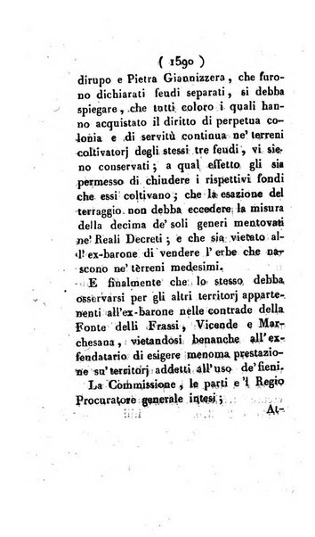 Bullettino delle sentenze emanate dalla Suprema commissione per le liti fra i già baroni ed i comuni