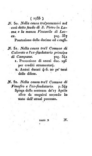 Bullettino delle sentenze emanate dalla Suprema commissione per le liti fra i già baroni ed i comuni