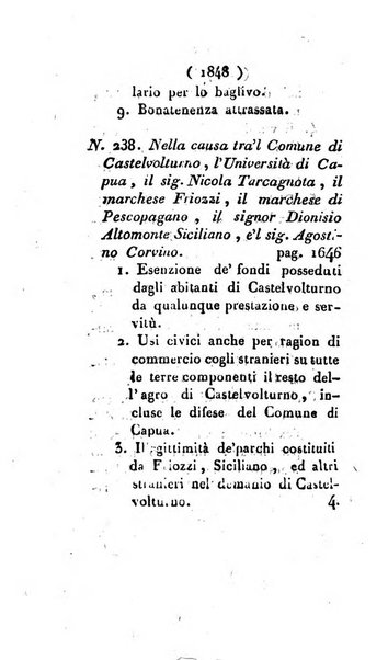 Bullettino delle sentenze emanate dalla Suprema commissione per le liti fra i già baroni ed i comuni