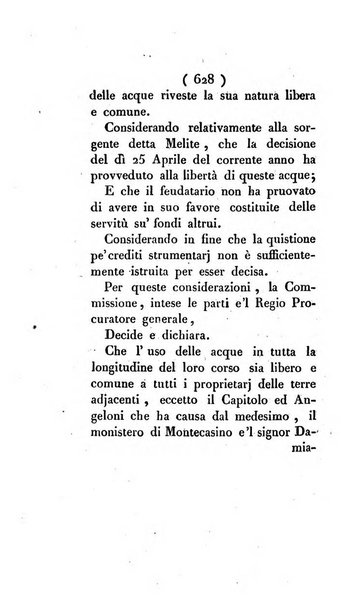 Bullettino delle sentenze emanate dalla Suprema commissione per le liti fra i già baroni ed i comuni