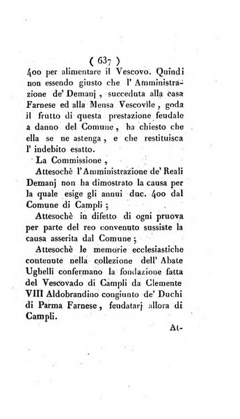 Bullettino delle sentenze emanate dalla Suprema commissione per le liti fra i già baroni ed i comuni