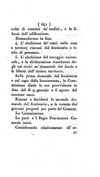 Bullettino delle sentenze emanate dalla Suprema commissione per le liti fra i già baroni ed i comuni