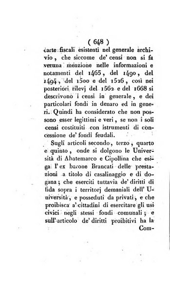 Bullettino delle sentenze emanate dalla Suprema commissione per le liti fra i già baroni ed i comuni