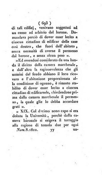 Bullettino delle sentenze emanate dalla Suprema commissione per le liti fra i già baroni ed i comuni