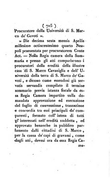 Bullettino delle sentenze emanate dalla Suprema commissione per le liti fra i già baroni ed i comuni