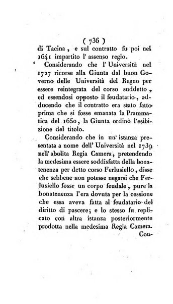 Bullettino delle sentenze emanate dalla Suprema commissione per le liti fra i già baroni ed i comuni