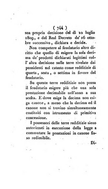 Bullettino delle sentenze emanate dalla Suprema commissione per le liti fra i già baroni ed i comuni