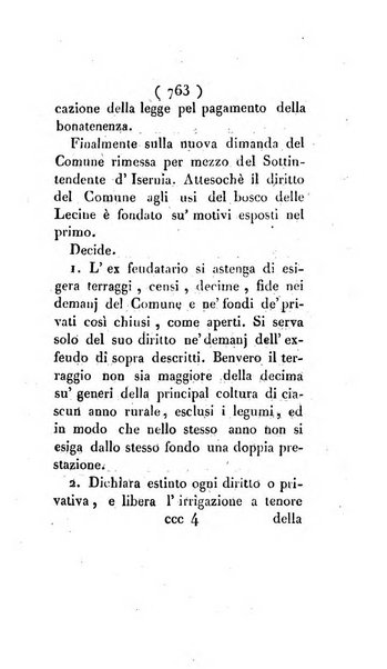 Bullettino delle sentenze emanate dalla Suprema commissione per le liti fra i già baroni ed i comuni