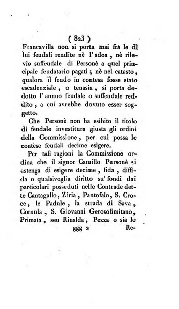 Bullettino delle sentenze emanate dalla Suprema commissione per le liti fra i già baroni ed i comuni