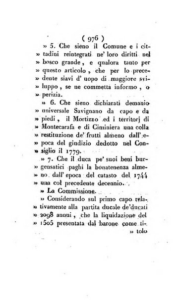 Bullettino delle sentenze emanate dalla Suprema commissione per le liti fra i già baroni ed i comuni