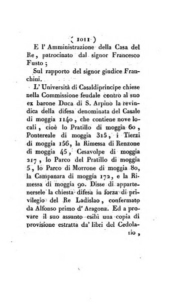 Bullettino delle sentenze emanate dalla Suprema commissione per le liti fra i già baroni ed i comuni