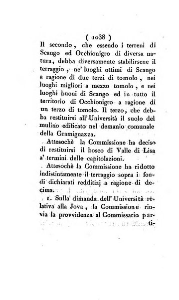 Bullettino delle sentenze emanate dalla Suprema commissione per le liti fra i già baroni ed i comuni