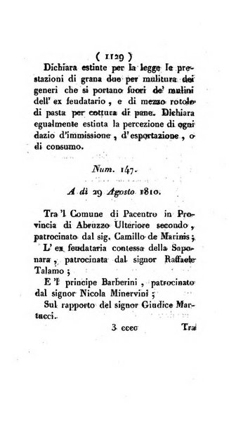 Bullettino delle sentenze emanate dalla Suprema commissione per le liti fra i già baroni ed i comuni