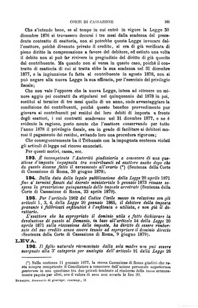 Annuario di giurisprudenza contemporanea amministrativa e finanziaria ossia raccolta di sentenze, pareri, massime, decisioni ...