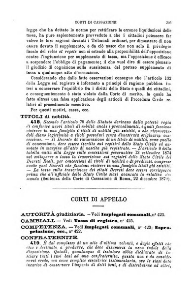 Annuario di giurisprudenza contemporanea amministrativa e finanziaria ossia raccolta di sentenze, pareri, massime, decisioni ...