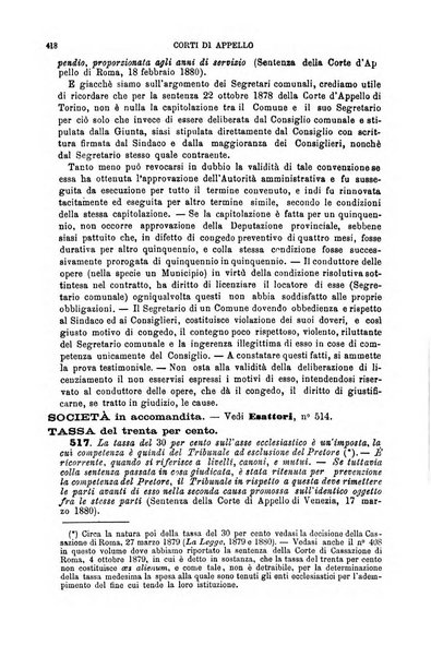 Annuario di giurisprudenza contemporanea amministrativa e finanziaria ossia raccolta di sentenze, pareri, massime, decisioni ...