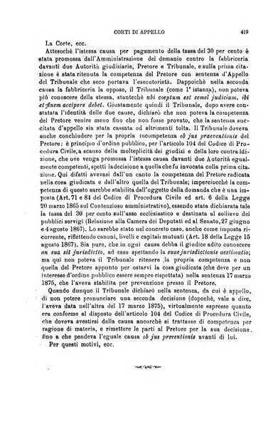 Annuario di giurisprudenza contemporanea amministrativa e finanziaria ossia raccolta di sentenze, pareri, massime, decisioni ...