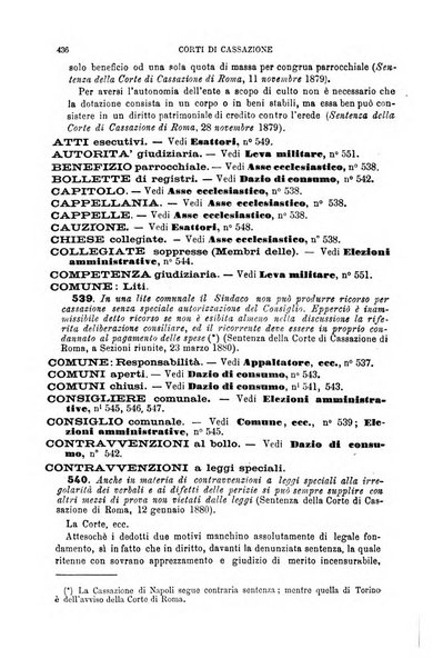 Annuario di giurisprudenza contemporanea amministrativa e finanziaria ossia raccolta di sentenze, pareri, massime, decisioni ...