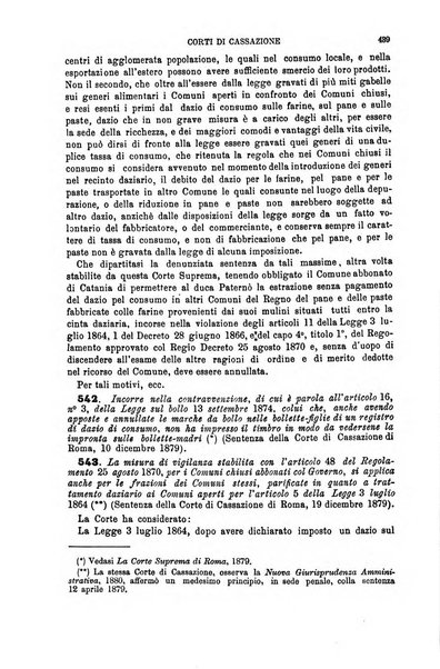 Annuario di giurisprudenza contemporanea amministrativa e finanziaria ossia raccolta di sentenze, pareri, massime, decisioni ...