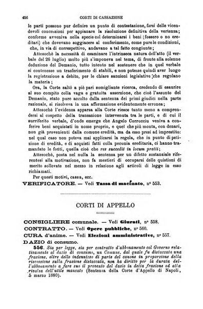 Annuario di giurisprudenza contemporanea amministrativa e finanziaria ossia raccolta di sentenze, pareri, massime, decisioni ...