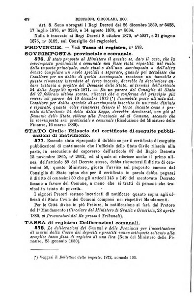 Annuario di giurisprudenza contemporanea amministrativa e finanziaria ossia raccolta di sentenze, pareri, massime, decisioni ...