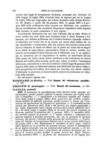 Annuario di giurisprudenza contemporanea amministrativa e finanziaria ossia raccolta di sentenze, pareri, massime, decisioni ...