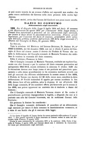 Annuario di giurisprudenza contemporanea amministrativa e finanziaria ossia raccolta di sentenze, pareri, massime, decisioni ...