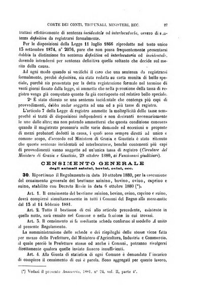 Annuario di giurisprudenza contemporanea amministrativa e finanziaria ossia raccolta di sentenze, pareri, massime, decisioni ...