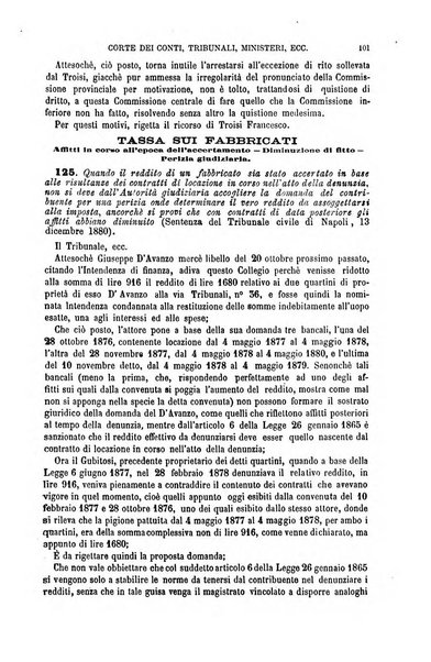 Annuario di giurisprudenza contemporanea amministrativa e finanziaria ossia raccolta di sentenze, pareri, massime, decisioni ...