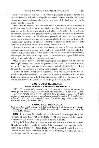 Annuario di giurisprudenza contemporanea amministrativa e finanziaria ossia raccolta di sentenze, pareri, massime, decisioni ...