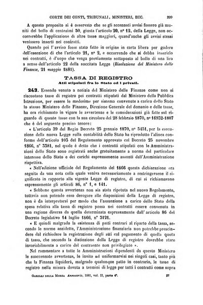 Annuario di giurisprudenza contemporanea amministrativa e finanziaria ossia raccolta di sentenze, pareri, massime, decisioni ...