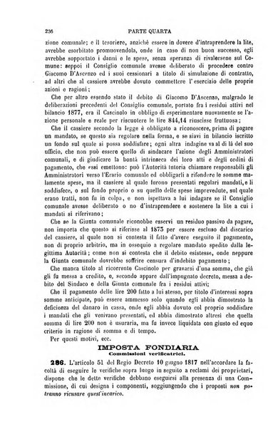 Annuario di giurisprudenza contemporanea amministrativa e finanziaria ossia raccolta di sentenze, pareri, massime, decisioni ...