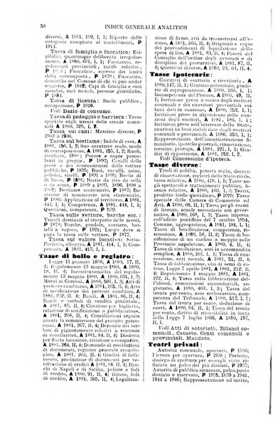 Annuario di giurisprudenza contemporanea amministrativa e finanziaria ossia raccolta di sentenze, pareri, massime, decisioni ...