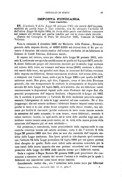 Annuario di giurisprudenza contemporanea amministrativa e finanziaria ossia raccolta di sentenze, pareri, massime, decisioni ...