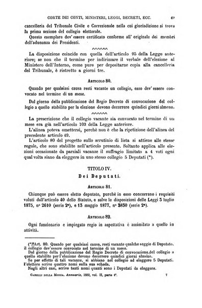 Annuario di giurisprudenza contemporanea amministrativa e finanziaria ossia raccolta di sentenze, pareri, massime, decisioni ...