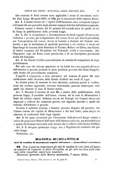 Annuario di giurisprudenza contemporanea amministrativa e finanziaria ossia raccolta di sentenze, pareri, massime, decisioni ...