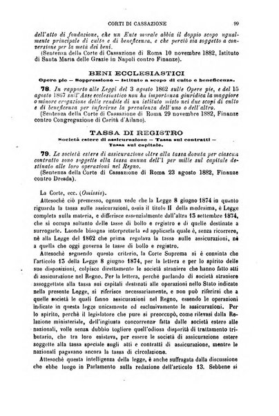 Annuario di giurisprudenza contemporanea amministrativa e finanziaria ossia raccolta di sentenze, pareri, massime, decisioni ...