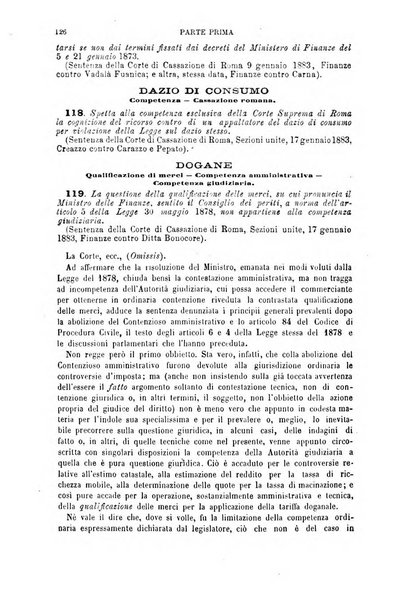 Annuario di giurisprudenza contemporanea amministrativa e finanziaria ossia raccolta di sentenze, pareri, massime, decisioni ...