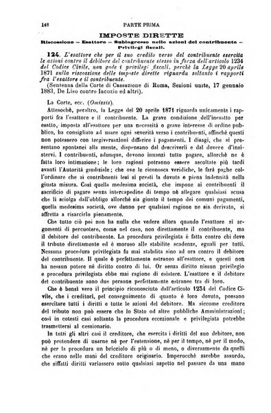 Annuario di giurisprudenza contemporanea amministrativa e finanziaria ossia raccolta di sentenze, pareri, massime, decisioni ...