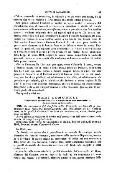 Annuario di giurisprudenza contemporanea amministrativa e finanziaria ossia raccolta di sentenze, pareri, massime, decisioni ...