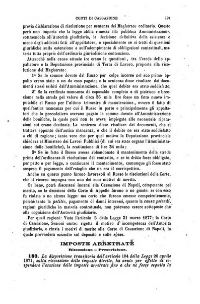 Annuario di giurisprudenza contemporanea amministrativa e finanziaria ossia raccolta di sentenze, pareri, massime, decisioni ...