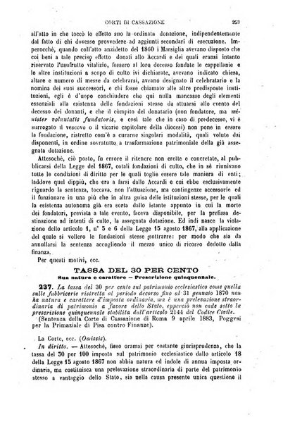 Annuario di giurisprudenza contemporanea amministrativa e finanziaria ossia raccolta di sentenze, pareri, massime, decisioni ...