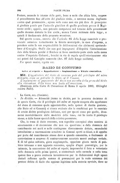 Annuario di giurisprudenza contemporanea amministrativa e finanziaria ossia raccolta di sentenze, pareri, massime, decisioni ...